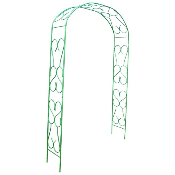 Арка комбинированная зеленая Т676