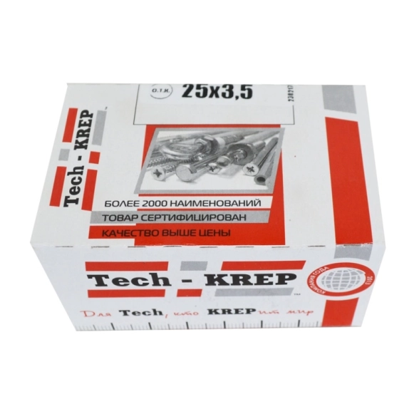 Саморез 3.5х25 ШСГМ 200шт кор.Tech-Krep
