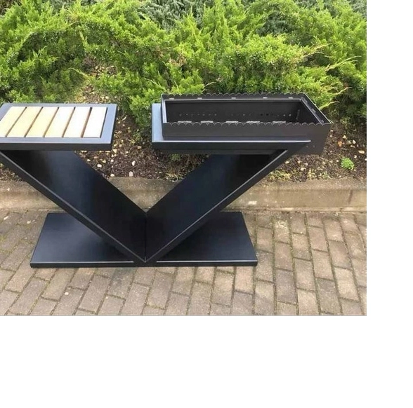 Мангал V образный 1,5x0.85x0.48 сосна