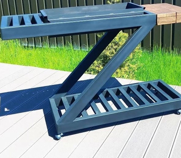 Мангал Z образный 1,34x0.85x0.48 сосна