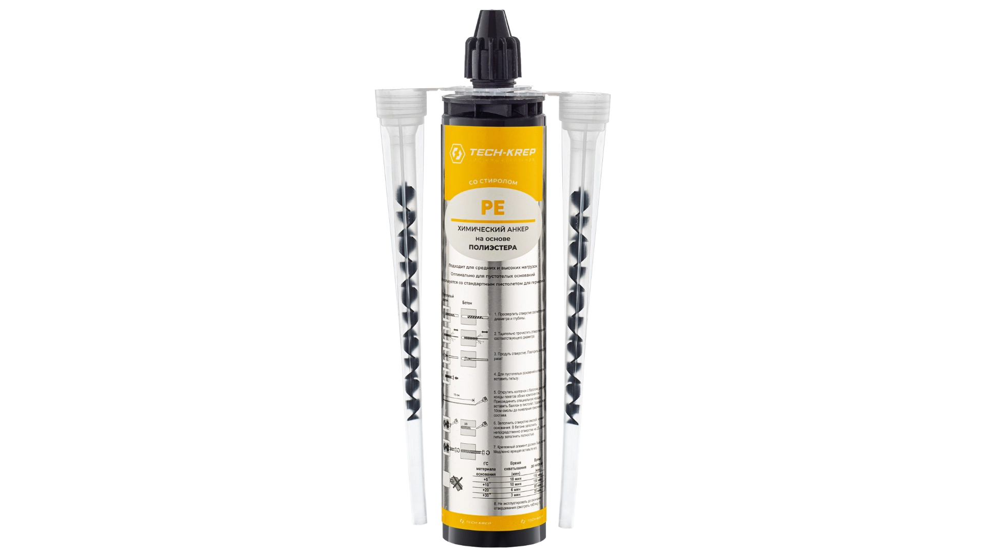 Химический анкер TECH-KREP PE POLYESTER 300мл 155929