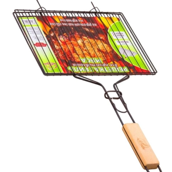 Решетка-гриль д/мяса малая 300x225 оксид РГМ30