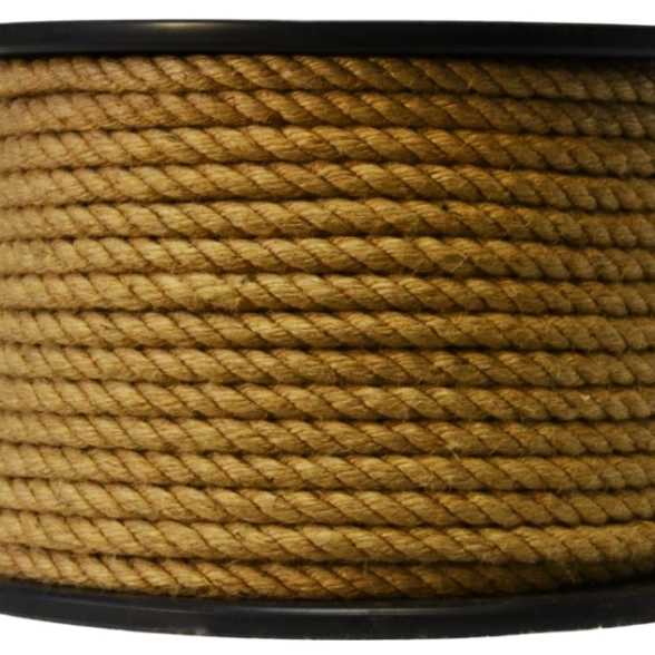 Канат джутовый 10мм крученый (100м)