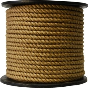 Канат джутовый 12мм крученый (100м)