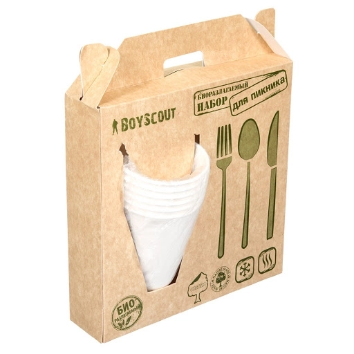 Набор д/пикника БИОразлагаемый Boyscout