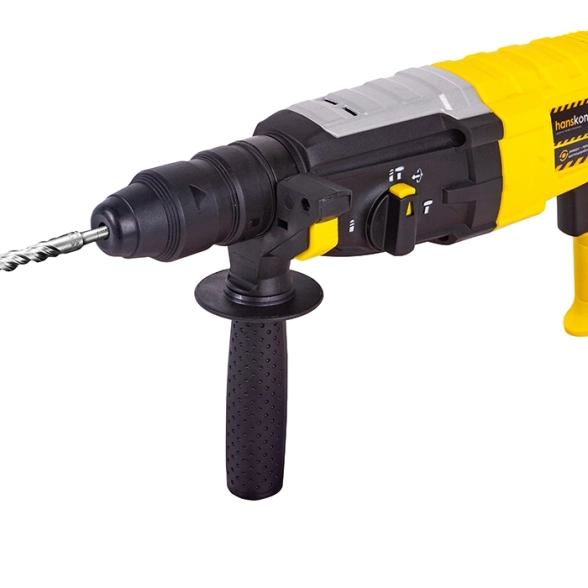 Перфоратор Hanskonner HRH0828REC 850Вт 3,2Дж SDS+ (в кейсе) съёмный патрон