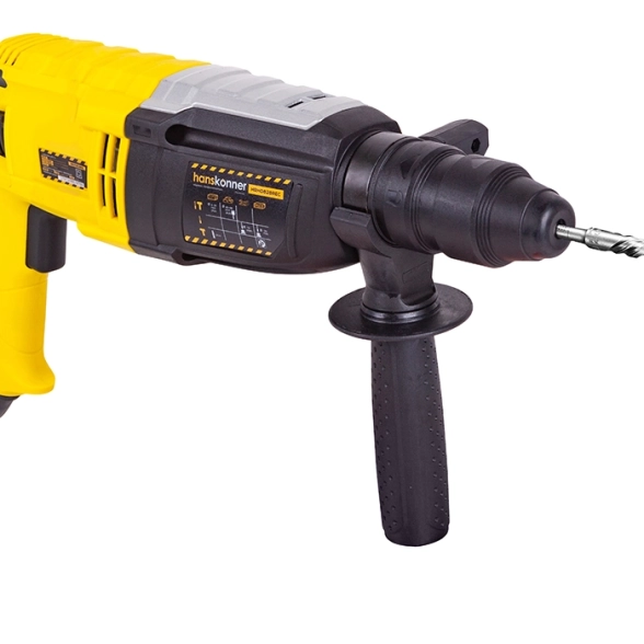 Перфоратор Hanskonner HRH0828REC 850Вт 3,2Дж SDS+ (в кейсе) съёмный патрон-image-1
