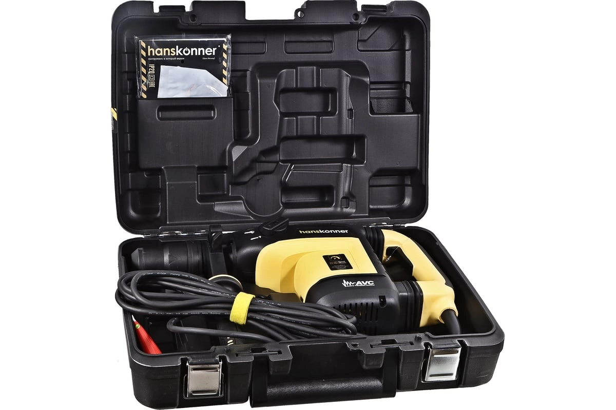 Перфоратор Hanskonner HRH1342M 1350Вт 10Дж SDS-Max-image-6