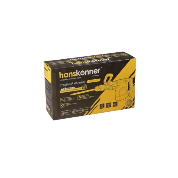 Молоток отбойный Hanskonner HDH1525M 1500Вт 25Дж SDS-Max 18мм-image-11