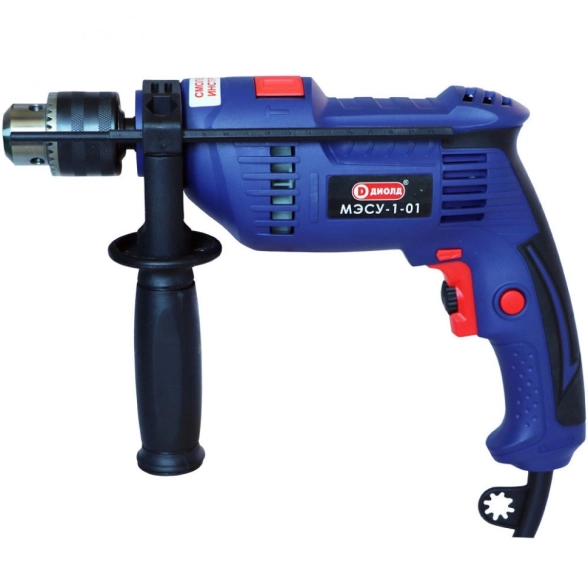 Дрель ударная Диолд МЭСУ-1-01 600Вт ключ.13мм