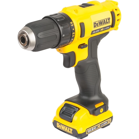 Дрель аккумуляторная DeWalt DCD710D2 10,8В Li 2Ач 24Нм 10мм кейс