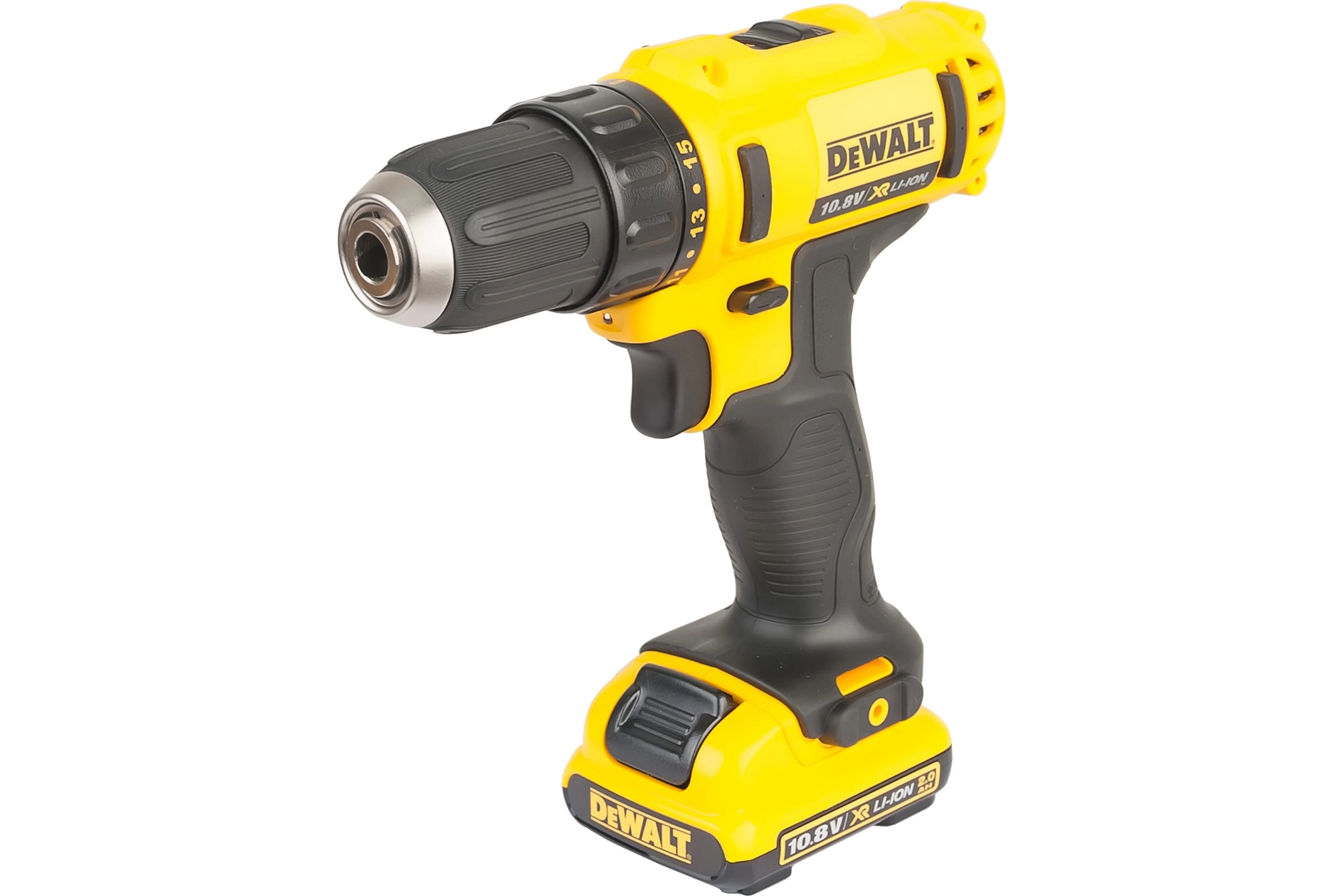Дрель аккумуляторная DeWalt DCD710D2 10,8В Li 2Ач 24Нм 10мм кейс
