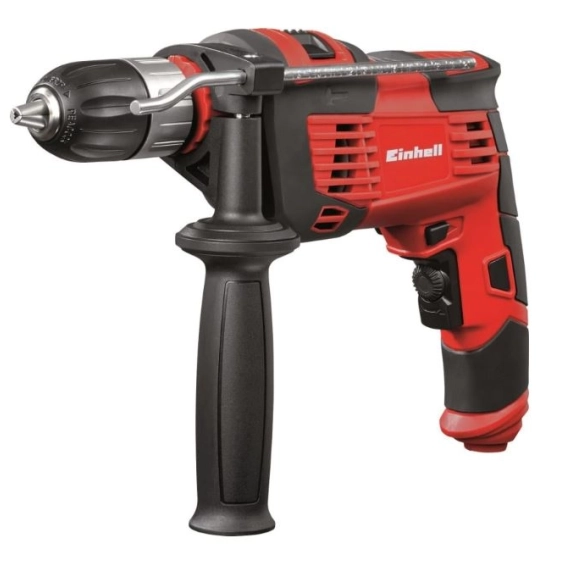 Дрель ударная Einhell TC-ID 720/1E KIT 720Вт БЗП 13мм+набор сверел(кейс)