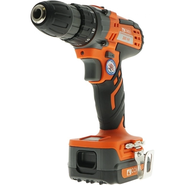 Дрель акк. Союз ДШС-14К 14В Li 2,0Ач 27Нм 10мм 2акк. кейс