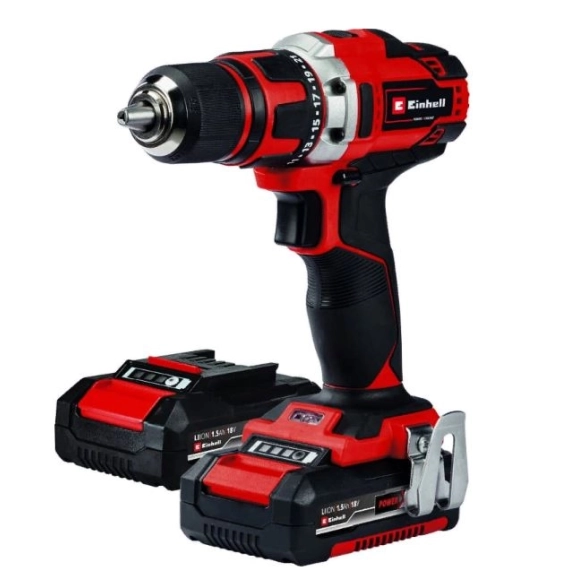 Дрель акк. Einhell TE-CD 18/40-1 LI 18В Li 1,5Ач 40Нм 13мм 2акк.кейс