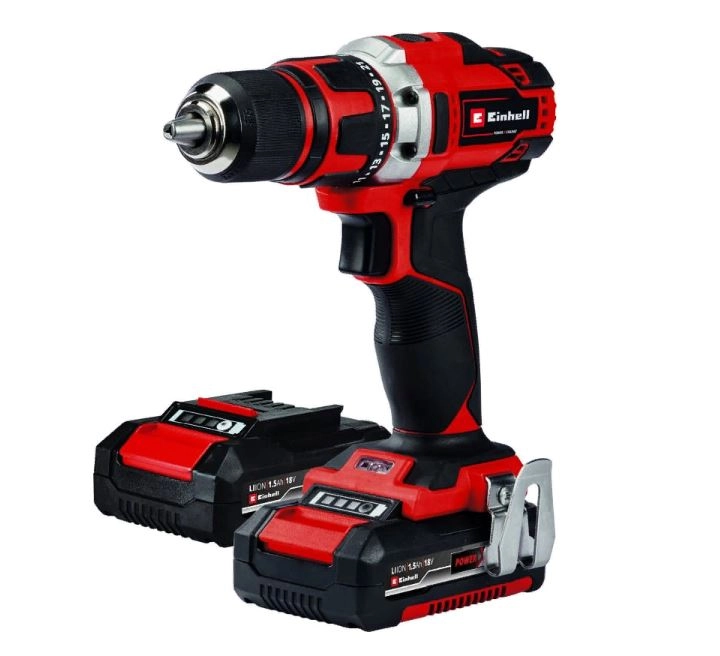 Дрель акк. Einhell TE-CD 18/40-1 LI 18В Li 1,5Ач 40Нм 13мм 2акк.кейс