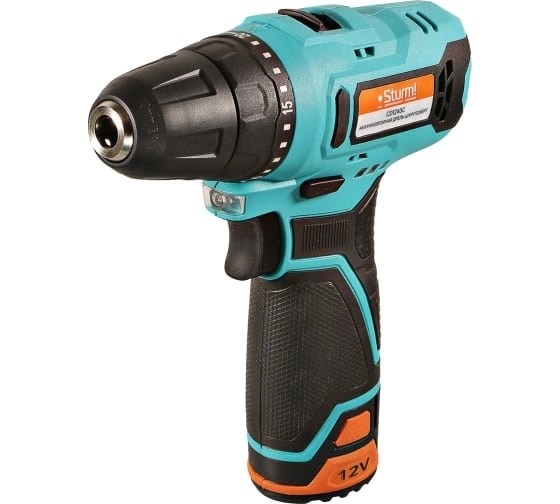 Дрель аккумуляторная Sturm! CD1240С 12В Li 2,0Ач 40Нм 10мм