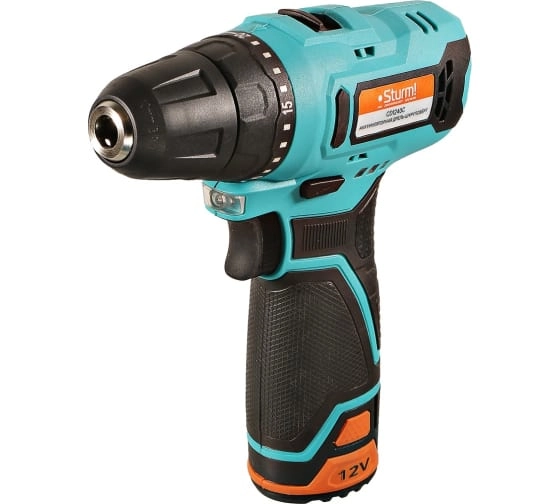 Дрель аккумуляторная Sturm! CD1240С 12В Li 2,0Ач 40Нм 10мм