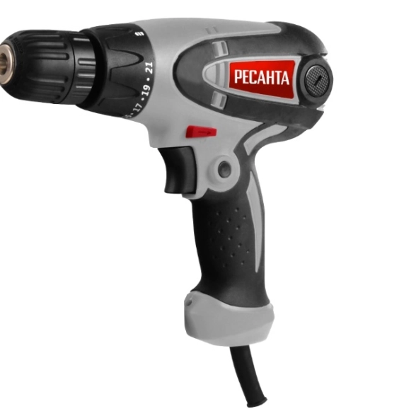 Дрель-шуруповерт Ресанта СШ-550/1 550Вт БЗП 25Нм 10мм