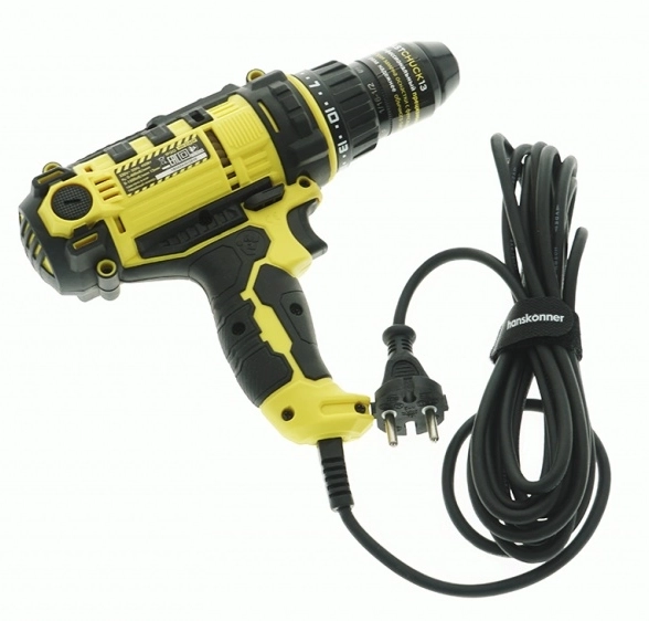 Дрель-шуруповерт Hanskonner HID2145P 450Вт БЗП 50Нм 13мм-image-5