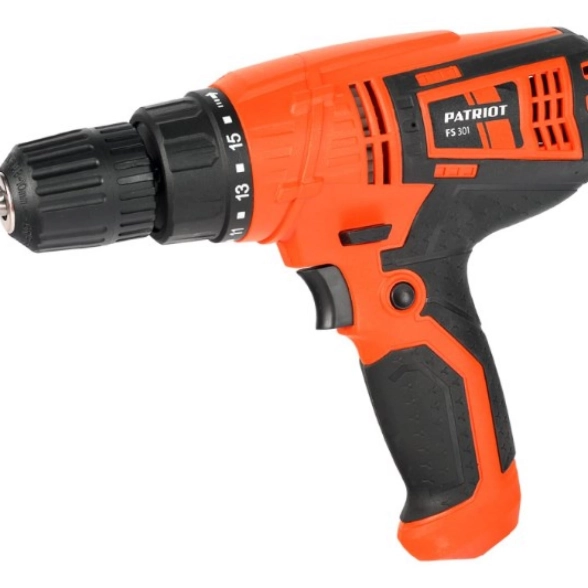 Дрель-шуруповерт Patriot FS301 330Вт БЗП 25Hм 10мм