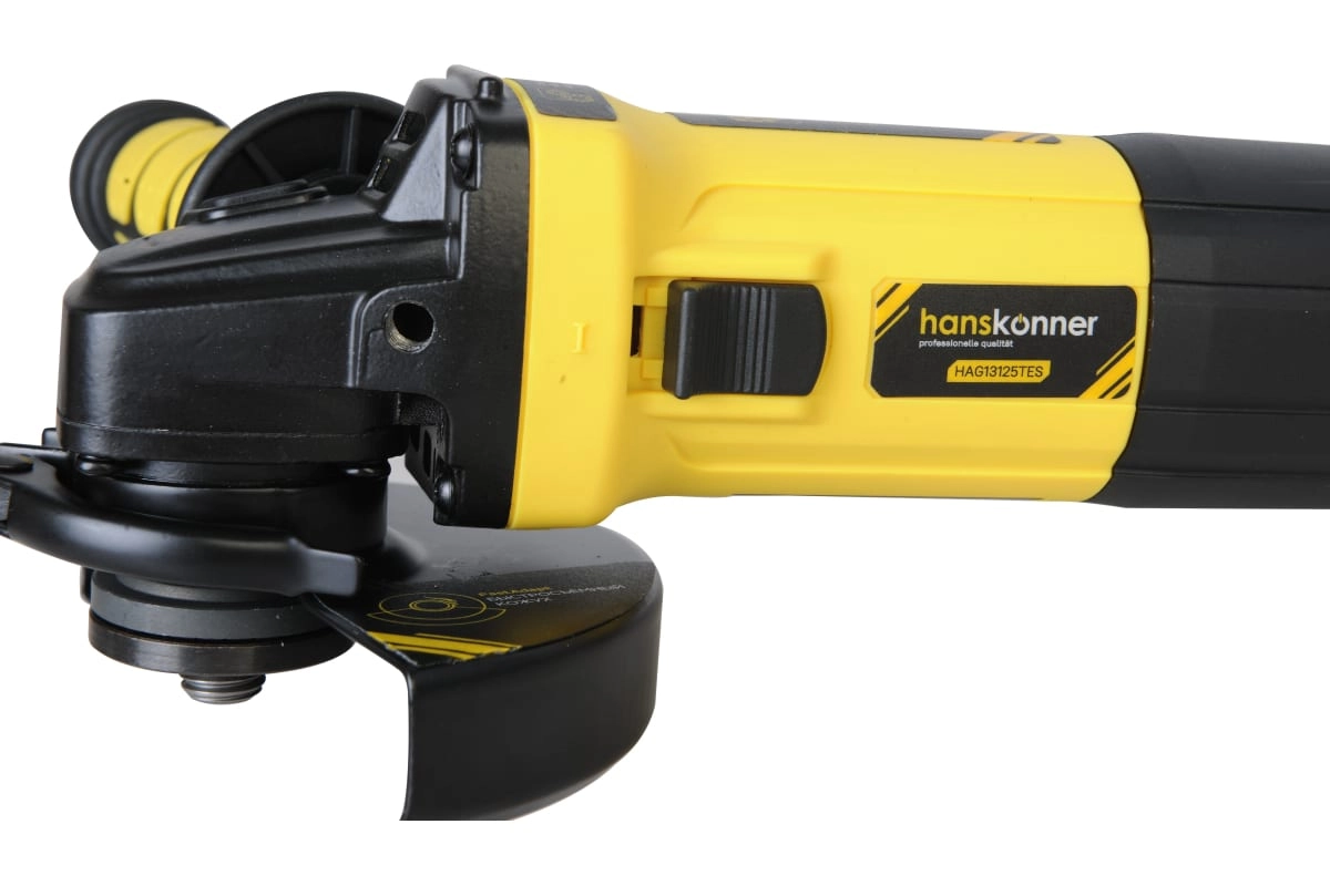 УШМ Hanskonner HAG13125TES 1350Вт 125мм 4000-10000об/мин (в кейсе)-image-3