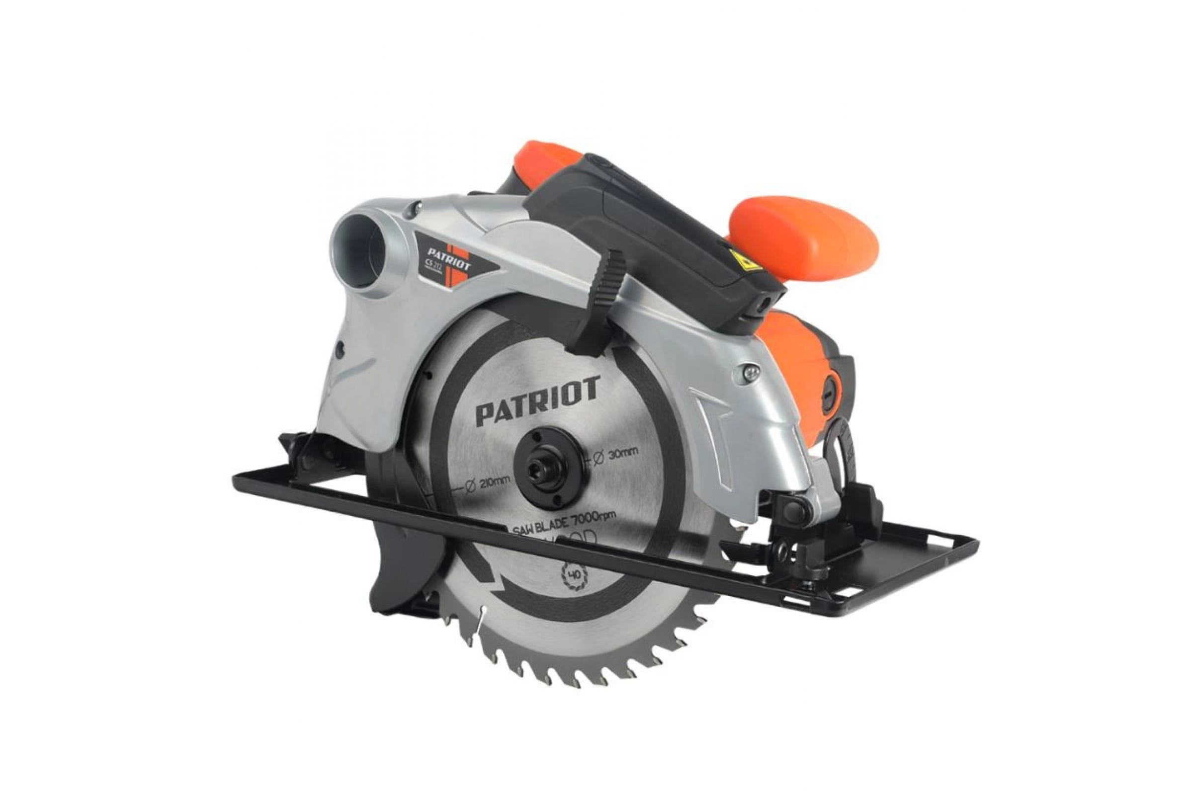 Пила циркулярная Patriot CS212 1800Вт 210/30мм 4500об/мин