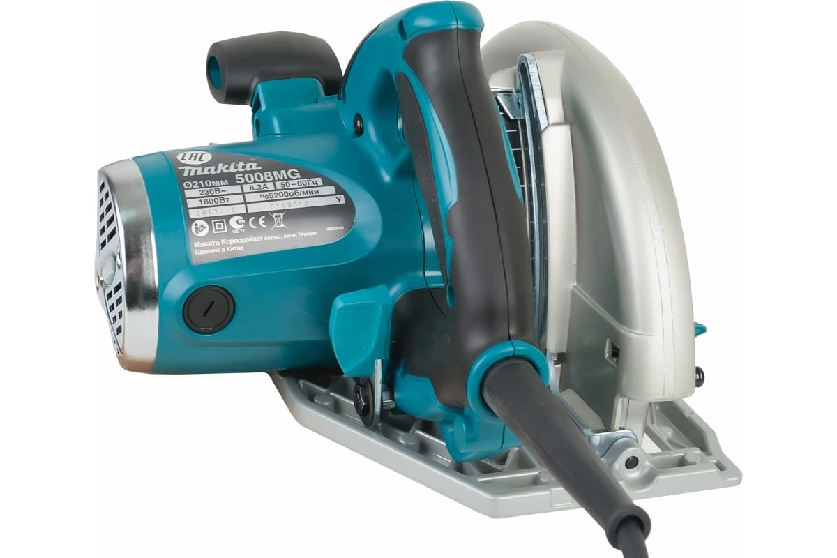 Пила циркулярная Makita 5008MG 1800Вт 210/30мм 5200об/мин-image-4