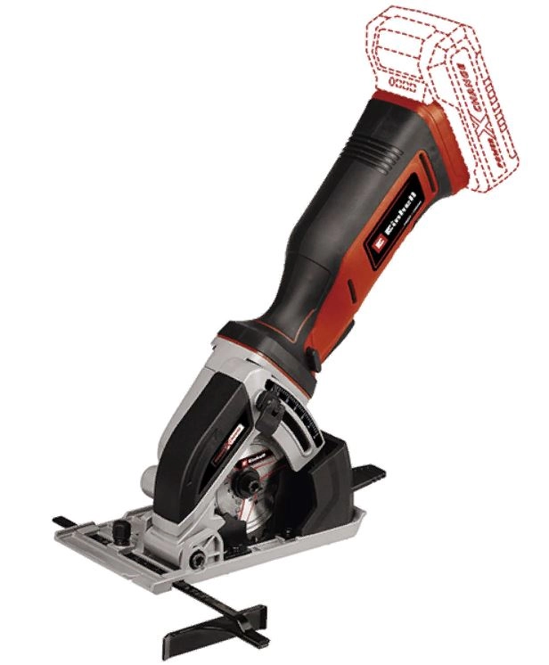 Пила циркулярная-мини акк. Einhell PXC TE-CS 18/89 Li-Solo 18В 89мм без аккумулятора и ЗУ