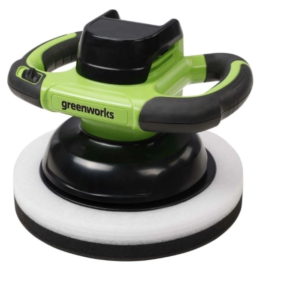 Машина полировальная аккумуляторная GreenWorks G24BU10 24В 250мм 2800об/мин без аккумулятора и ЗУ