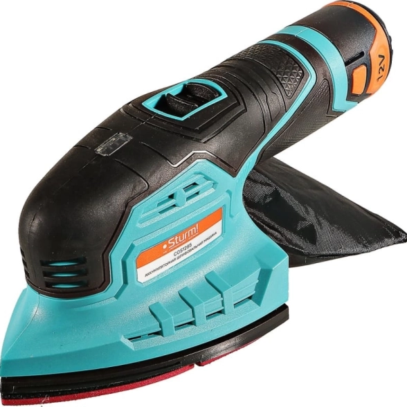 Машина шлиф.вибрационная акк. Sturm! COS1285 12В 13000об/мин без аккумулятора и ЗУ