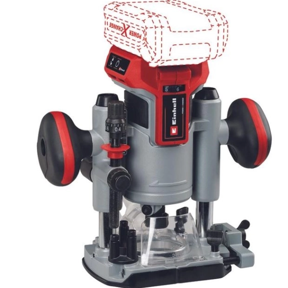 Фрезер акк. Einhell TP-RO 18 Set Li BL 18В без аккумулятора и ЗУ