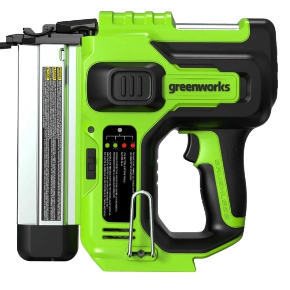 Степлер аккумуляторный GreenWorks G24BN 24Вт 100уд/мин 18GA