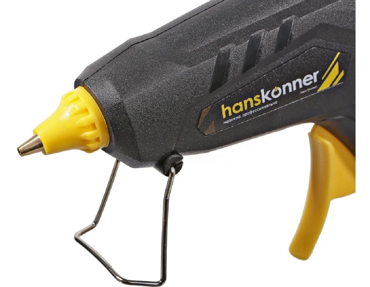 Пистолет клеевой Hanskonner HGG1160 60Вт 11мм 4стержня-image-1