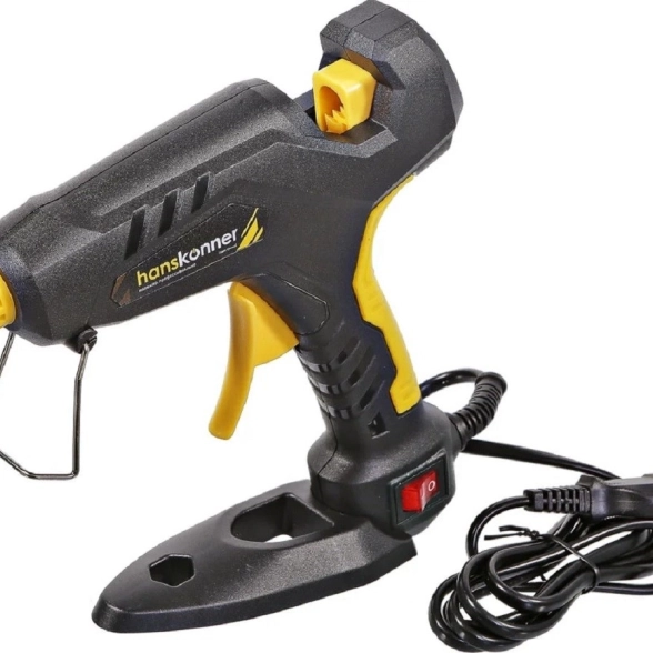 Пистолет клеевой Hanskonner HGG1160 60Вт 11мм 4стержня