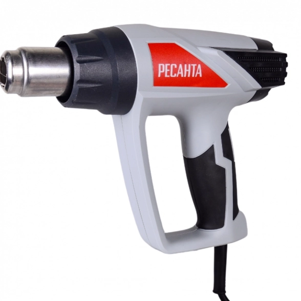 Фен Ресанта ФЭ-2000ЭКД 2000Вт 600`C 500л/мин дисплей 3режима рег-ка