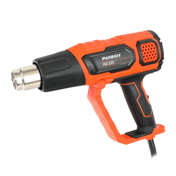 Фен Patriot HG220 2000Вт 600`C 500л/мин дисплей 2режима рег-ка