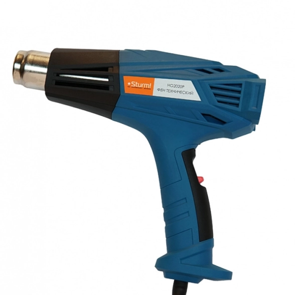 Фен Sturm! HG2020P 2000Вт 600`C 500л/мин 2режима