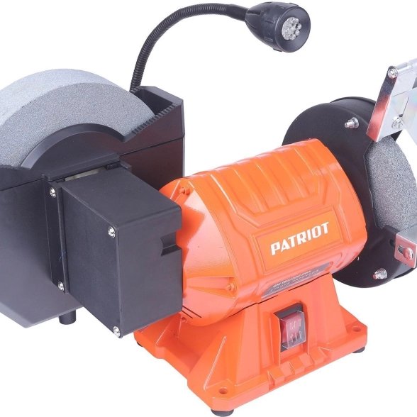 Станок шлифовальный дисково-ленточный Patriot GM150PBL 375Вт 150х36мм 2980об/мин