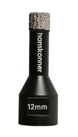 Коронка алмазная Hanskonner H1055-10-12 М14 12мм