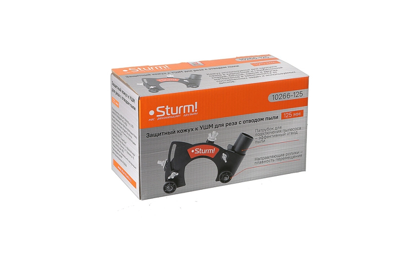 Насадка для УШМ для сбора пыли Sturm! 10266-125 125мм-image-4