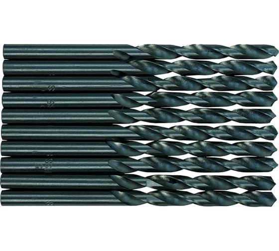 Сверло по металлу Sturm! 1055-04-5S2-SS10 5,2х86мм HSS 10шт