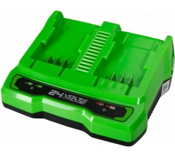 Зарядное устройство GreenWorks G24X2UC2 24В 4А 2слота