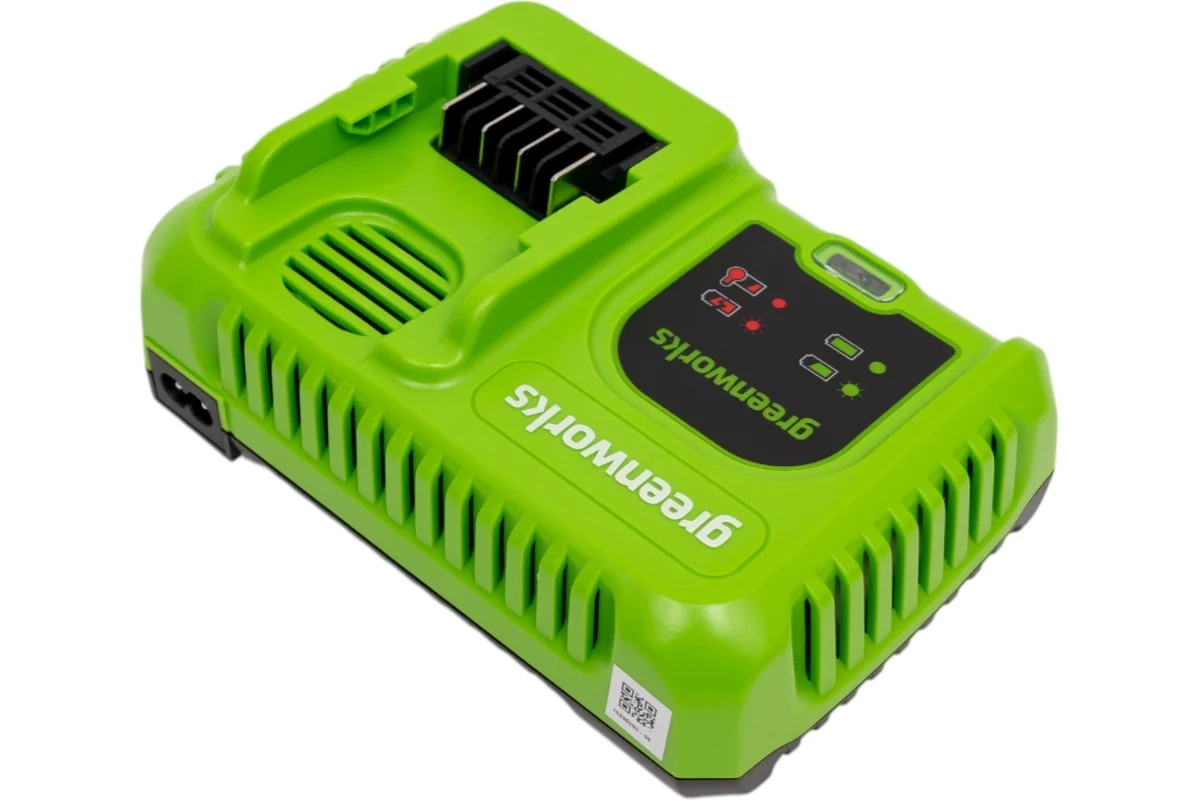 СО Зарядное устройство GreenWorks G40UC5 40В 5А быстрая зарядка
