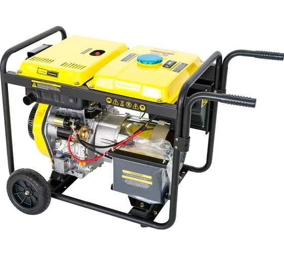 Генератор диз. Champion DG6501E 5,5/5,0кВт 12,5л 230В электрозапуск