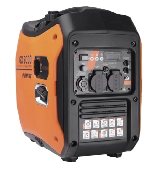 Генератор Patriot IGX2000 инвертор 2/1,8кВт 5л 230В ручной запуск
