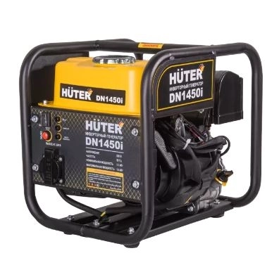 Генератор Huter DN1450i инвертор 1,3/1,1КВт 2л 220В ручной запуск
