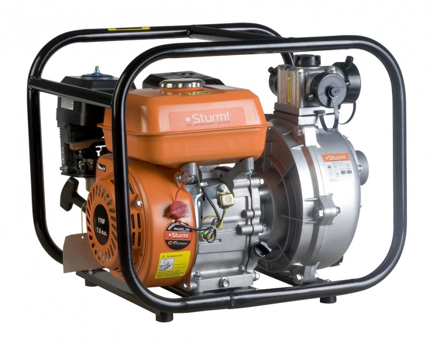 Мотопомпа Sturm BP8760VD 7лс 36000л/ч 8/58м 2"