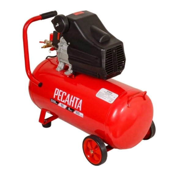 Компрессор Ресанта КП-50/300М 2000Вт 50л 8бар 300л/мин