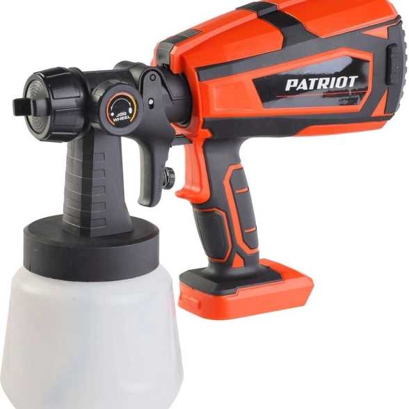 Краскопульт акк. Patriot SG 300UES 350л/мин 1,5мм 1л без аккумулятора и ЗУ